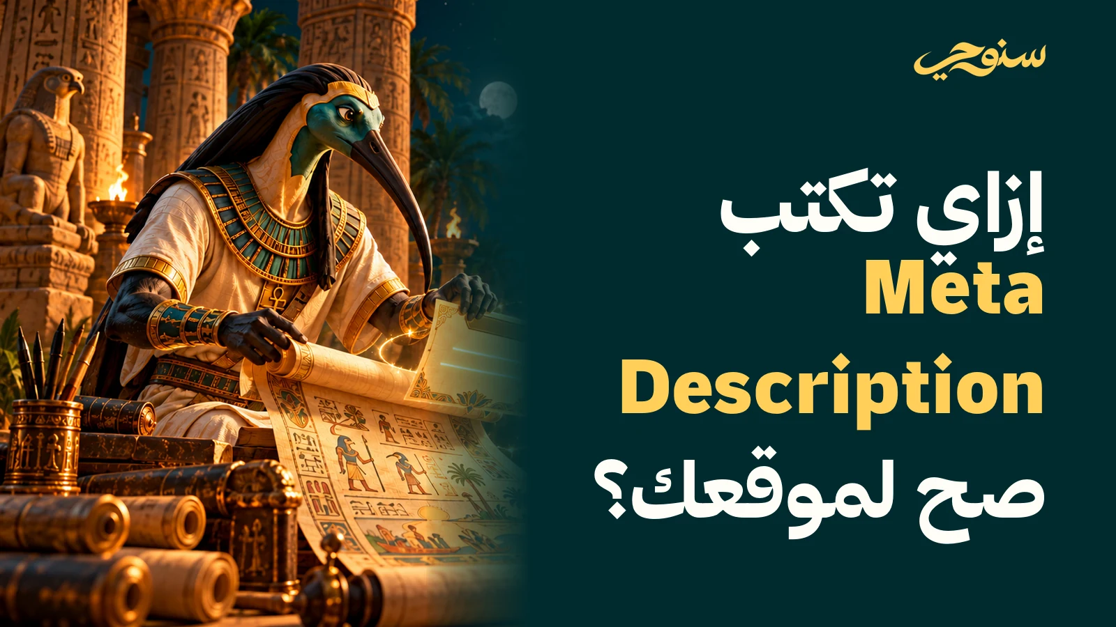 كتابة وصف واضح يشرح قيمة الصفحة في نتائج البحث